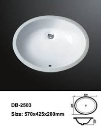 undermount lavatory,oval undermount