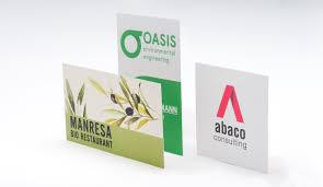 Botanical greenery eucalyptus & rustic wood eco square business card. Eco Friendly Business Cards Custom Recycled Business Cards