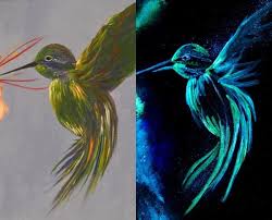 Top Ten Tips For Painting With Glow In The Dark Paint Glow Paint Light Painting Dark Paintings