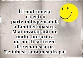 Pentru toti cei care doresc sa trimita mesaje de felicitare surorilor iata cateva sugestii de mesaje de felicitare pentru sora pe care le puteti trimite sau sa ai parte de tot ce e mai frumos si mai curat in aceasta viata, surioara mea frumoasa! La MulÈ›i Ani Sora Mea Draga Mesaje De La Multi Ani Pt Surioara Mea Scumpa