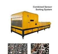 Scrap Steel Recycling and Sorting Equipment Line Zig Zag Air Separator  Combined Sensor Sorter System