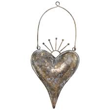 Check spelling or type a new query. Zara Hanging Metal Heart Antq Bronze