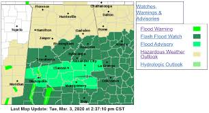 Flash flood warning issued for tuscaloosa, bibb counties. Nws Flash Flood Watch For Portions Of Central Alabama The Trussville Tribune