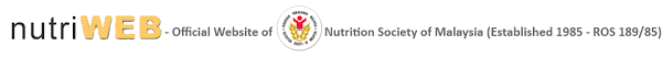 Nutrition society of malaysia (pensma) is also known as persatuan pemakanan parenteral dan enteral malaysia in bahasa malaysia. Home