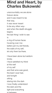 I Now Finally Understand The Dark And The Light And Everything In Between Charles Bukowski Charles Bukowski Quotes Quotes Bukowski Literary Quotes