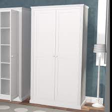 Gerne helfen wir ihnen mit der absprache eines wunschtermins weiter. Kleiderschrank Roomstar 2 Turig Weiss 100cm Breite Dannenfelser Kindermobel