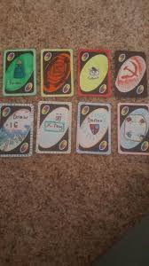 The remaining cards are placed in the middle of the area where you are playing and the top card is turned over to create the discard pile. Uno Customizable Cards Concept Art Unocardgame