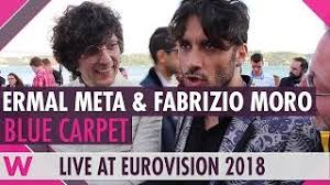In 2018 the band became well known for their songs morirò da re and torna a casa, before releasing the album il ballo della vita. Ermal Meta Fabrizio Moro Italy Eurovision 2018 Red Blue Carpet Opening Ceremony Youtube