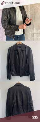 J Park Leather Jacket Leather Jacket Jackets Leather Bomber Jacket