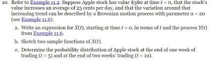 Buy or sell tesla stock? Example 11 2 Consider The Fluctuation In The Value Chegg Com