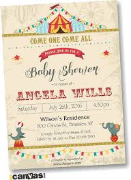Circus Baby Shower Invitation Carnival Theme Gender Neutral Etsy Circus Baby Shower Invitations Circus Baby Shower Circus Baby Shower Theme