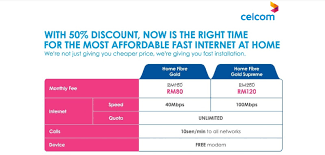 Celcom is joining the home broadband market with their celcom home wireless plans, where they are offering up to 1tb of quota and other free services that we have seen in their postpaid and prepaid plans. Celcom Home Fibre Now Available Outside Of Sabah Pokde Net