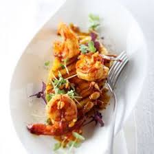 Serviervorschlag Fur Gegrillte Mango Mit Suss Scharfen Currygarnelen Riesengarnelen Rezept Vorspeisen Rezepte Vorspeisen Garnelen