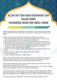 Saya lupa, apa mimpi saya sebelumnya. Berbagi Kisah Campur Tangan Nabi Muhammad Saw Dalam Pembentukan Negara Pakistan Kaskus