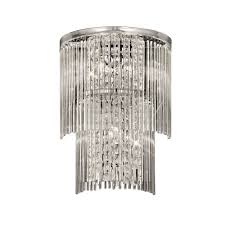 Free shipping on orders over $35. Franklin F2309 3 Chrome And Crystal Tiered Wall Light Lighting From The Home Lighting Centre Uk