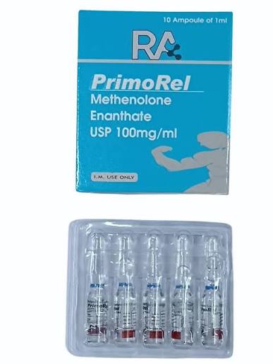 Primorel 100 Mg Methenolone Enanthate Injection (10X1 ml Ampoule) at ₹ 3999/box in Nagpur