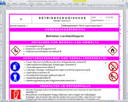 Erstellung von betriebsanweisungen nach awsv. Paeger Consulting Umgang Mit Gefahrstoffen