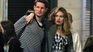 The actress, 30, and matt, 37, were pictured having a tense lunch outing at the spaniards. Lily James And Matt Smith Spotted Together After Breakup Rumors
