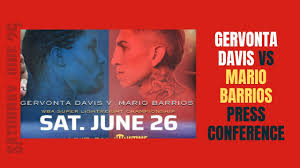 ¿en qué canal de televisión puedo ver la transmisión en vivo de la pelea gervonta davis vs mario barrios? Gervonta Davis Vs Mario Barrios Press Conference Mma Root Mma Root