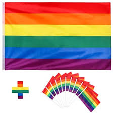 Rainbow flag is widely recognized symbol of the lgbt community and is seen at pride events all around the world. Whaline Regenbogen Flagge Set Lgbt Pride Fahne 150 X 90 Cm Rainbow Flag Gay Flag Mit 10 Pcs Kleine Flagge Aufhangen Regenbogen Gay Stolz Parade Flagge Fur Die Schwulenparade Amazon De Garten
