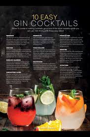Gin Cocktails Easy Gin Cocktails Gin Cocktails Cocktails