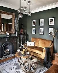 Warning These Blue Living Room Ideas Will Make You Want To Redecorate Stat Hunker Dark Walls Living Room Green Walls Living Room Living Room Green