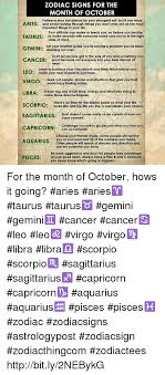 He or she is someone you can share all the good i am proud of having such a friend and i'll try to keep up our friendship as long as i can. Zodiac Signs For The Month Of October Patience May Not Always Be Your Strongest Suit But If You Relax And Avold Rushing Through Things You Won T Mlss Out On The Most Important