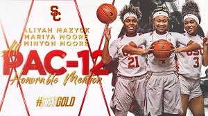 Three Women of Troy Earn All-Pac-12 Honorable Mention