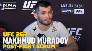 Viimeisimmät twiitit käyttäjältä makhmud muradov (@makhmudmuradov). Ufc 257 Makhmud Muradov Not Satisfied With Win But Happy Flying Knee Landed Mma Fighting Youtube