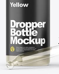 Download Opened Ceramic Dropper Bottle Mockup In Bottle Mockups On Yellow Images Object Mockups PSD Mockup Templates