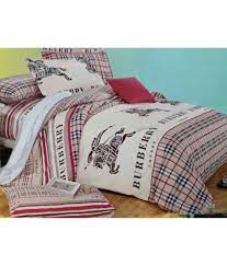 Burberry Cotton Double Bedsheet with 2 Pillow Covers - Buy Burberry Cotton  Double Bedsheet with 2 Pillow Covers Online at Low Price in India -  Snapdeal.com