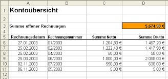 Um das rechnungsausgangsbuch anzuzeigen bzw. Angebote Und Rechnungen Mit Excel Erstellen Und Verwalten Excel Inside Solutions