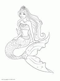 Barbie mermaid coloring pages pdf. Barbie Mermaid Coloring Pages Free Novocom Top