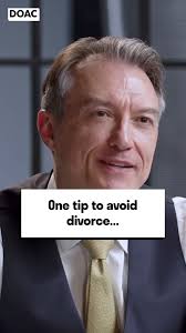 One tip to avoid divorce...