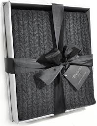 Poshmark makes shopping fun, affordable & easy! Amazon Com Tahari Home 100 Cashmere Cable Knit Throw Luxury Knitted Blanket Ivory Knitted Blankets Cable Knit Throw Tahari Home