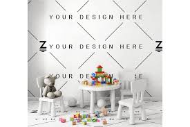 Download Kids Room Mockup To Change The Wall Surface Sm114 5
