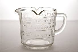3 Spout Glass Measuring Cup Vintage Etsy Glass Measuring Cup Glass Cup