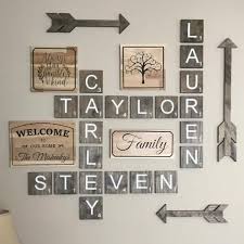 Scrabble Wall Tiles Carved Scrabble Tile Engraved Scrabble Tile Custom Scr Products Wal Family Wall Decor Scrabble Wall Decor Scrabble Tiles Wall