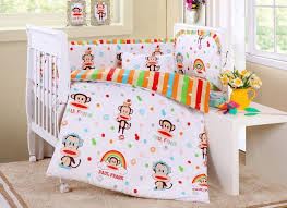 Baby Bedding Crib Cot Sets 9 Piece Paul Frank Theme Baby Bed Cot Sets Bed