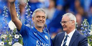 Actuación de Andrea Bocelli en el festejo de Leicester | Curiosidades de fútbol | Futbolred