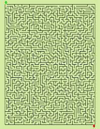 11 best hard printable mazes printablee com