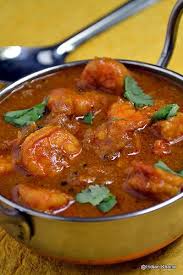 Chettinad Prawn Curry Chettinad Eral Kuzhambu Indian Food Recipes Prawn Dishes Spicy Recipes