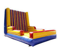 Game Inflatable Climbing Wall Sticky Wall with 2 Stick Suits for Sale  Commercial Outdoor Sport