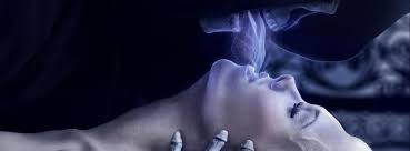 Scary ghost woman, halloween theme. Soul Eater Dark Creepy Facebook Cover