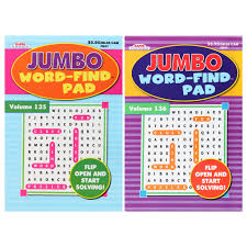 Bargain packs bargain packs are a great value! Bulk Kappa Jumbo Word Find Flip Pads 224 Pages Dollar Tree