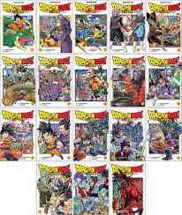 Dragon Ball Super Series Vol 1-18 Books Collection Set By Akira Toriyama:  Akira Toriyama, 9781421592541 9781421596471 9781421599465, 9781974701445  9781974704583 9781974705207, 9781974707775 9781974709410 9781974712366,  9781974715268 9781974717613 ...