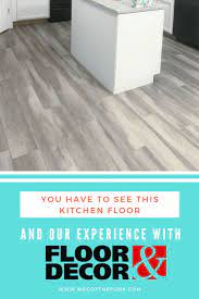 There's no doubt the kitchen floor is the hardest working flooring in the house. You Have To See This Kitchen Floor And Our Experience With Floor Decor We Got The Funk