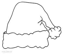 Printable Santa Hat Coloring Pages For Kids Cool2bkids Free Christmas Coloring Pages Christmas Coloring Pages Printable Christmas Coloring Pages