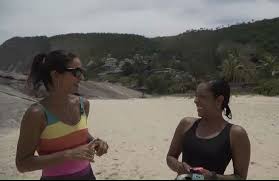 Ela tem adotado uma postura combativa desde a morte de paulo gustavo, seu amigo de longa data. Treinada Por Fernanda Keller Samantha Schmutz Adota O Triatlo Como Estilo De Vida E Saude Triatlo Ge