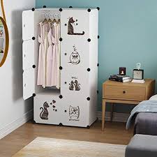 Children's wardrobes småstad system children's dressers and chests toy storage kids clothes & shoe organization kids boxes & baskets children's hooks & wall organization kids desk accessories. Buy Wardrobe Closet Storage Organizer Cabinet Rack Shelf For Clothes Hanging Book Storage Shelf Rack In Cube Box Plastic Cupboard Organizer Shelves For Living Room Kids Wardrobe Organizer On Amazon Paisawapas Com